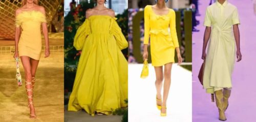 Fashion Yellow Color Trends
