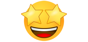 Star Eyes Emoji